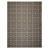 9x12 Beige, Gray, Color Hand Woven Flatweave Wool Contemporary Oriental Rug